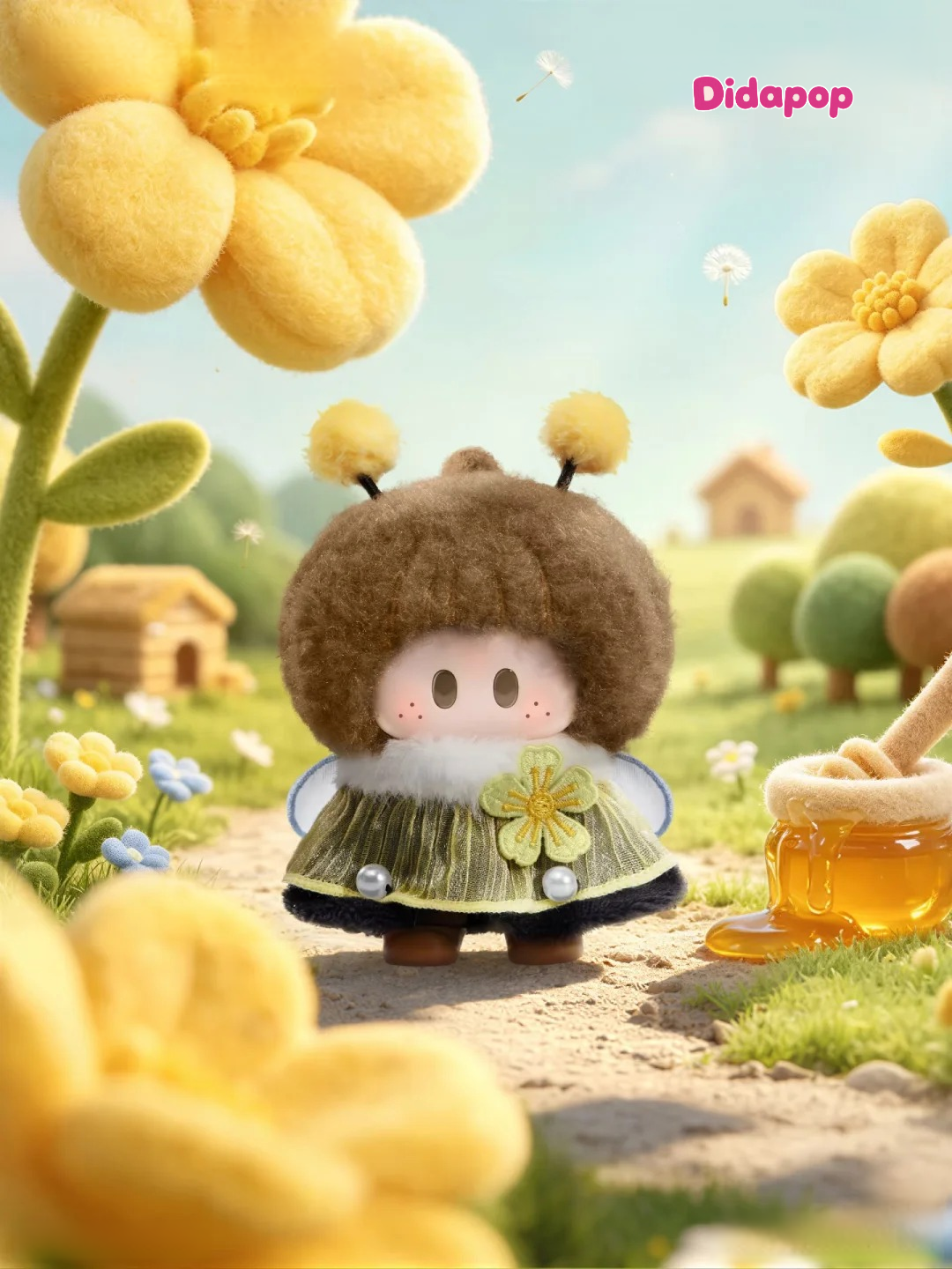 Yoyo Flower Bush Fluffy Series