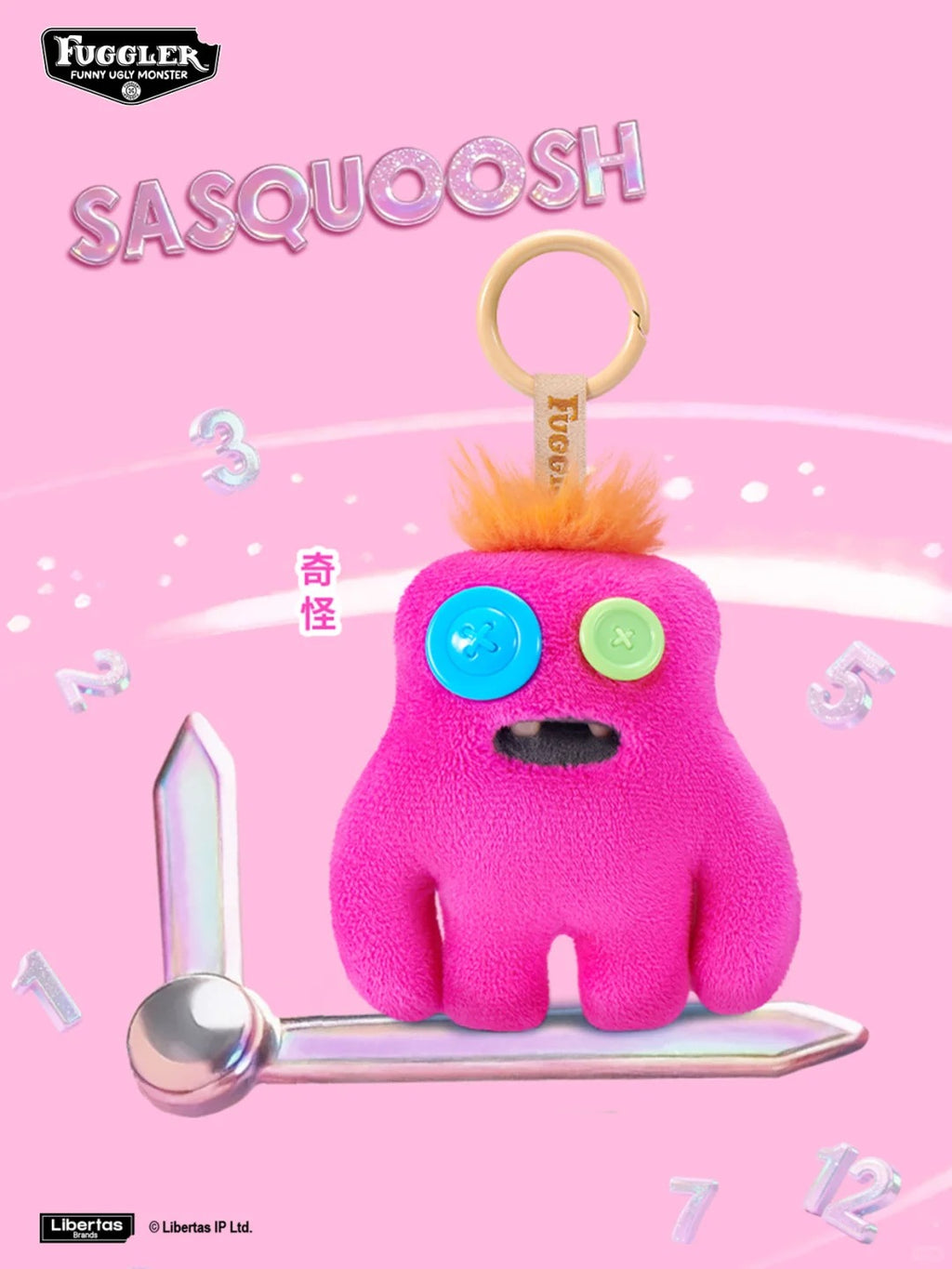 FUGGLER Sprout Monster Cute Pink Baby Blind Box