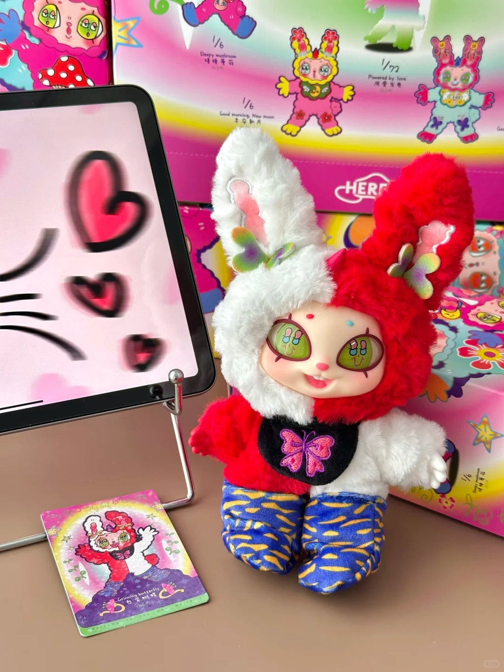 YEAOHUA Xxinye Urban Elf Serise Vinyl Plush Blind Box