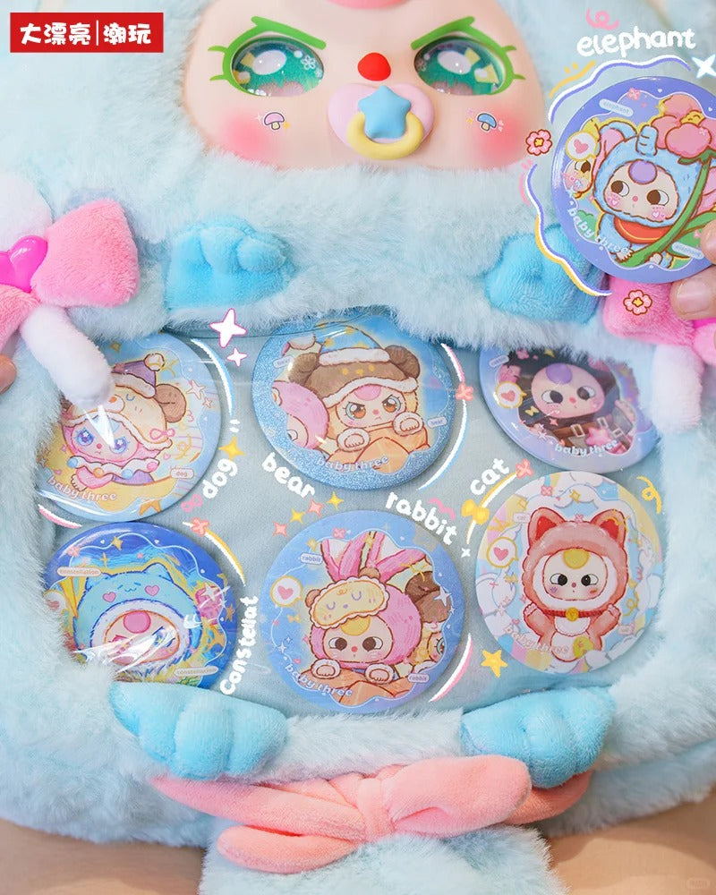 Babythree Cute And Adorable Badge Blind Bag