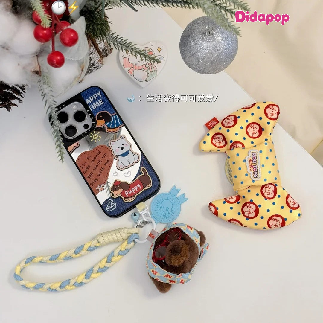 ROSYDOEDIAN TOYS Today's Full Affirmation Plush Phone Strap