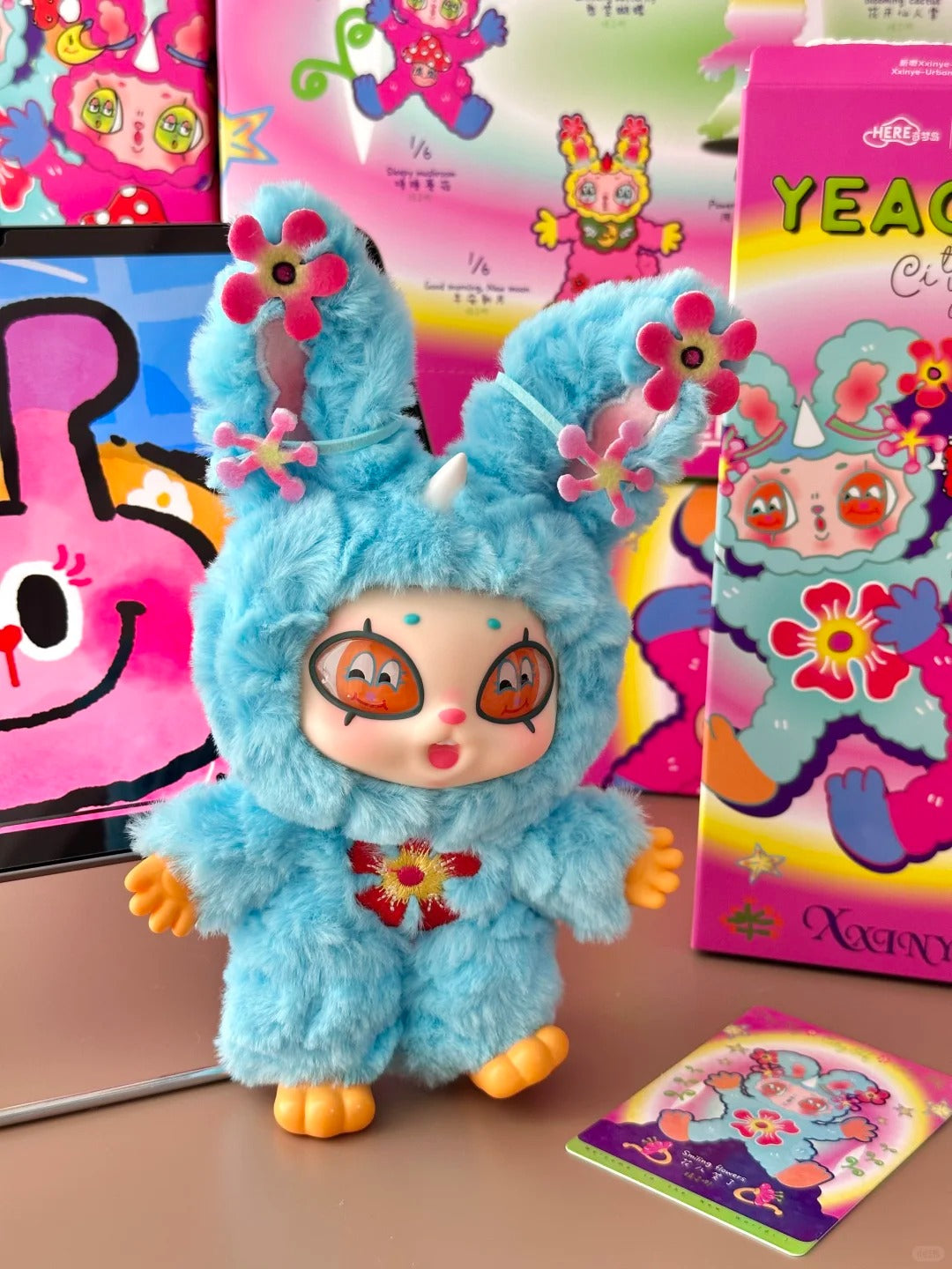 YEAOHUA Xxinye Urban Elf Serise Vinyl Plush Blind Box