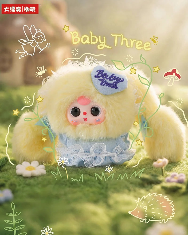 Baby Three The fairy world plush blind box
