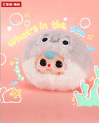 BabyThree Ocean Babies Version 2 Plush Keychain | Cute Collectible Charm