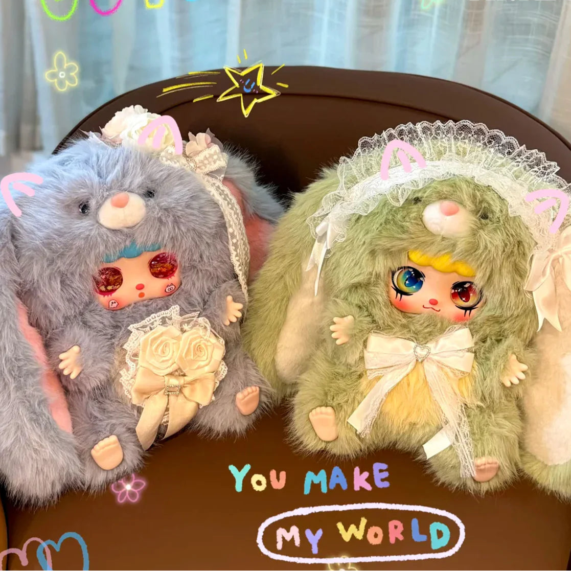 Nai Fu Bunny 600% V1 Plush Series Blind Box