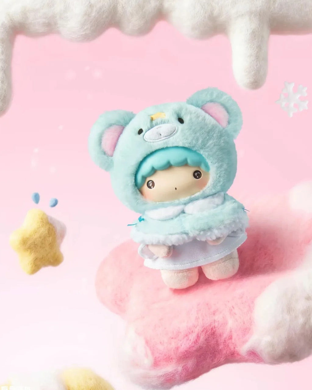 Sanrio Little Cape Series Vinyl Plush Blind Box Keychain | Kawaii Collectible