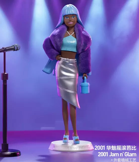 Authentic POP MART Barbie Style Icon Series Confirmed Blind Box Figure Toys Hot