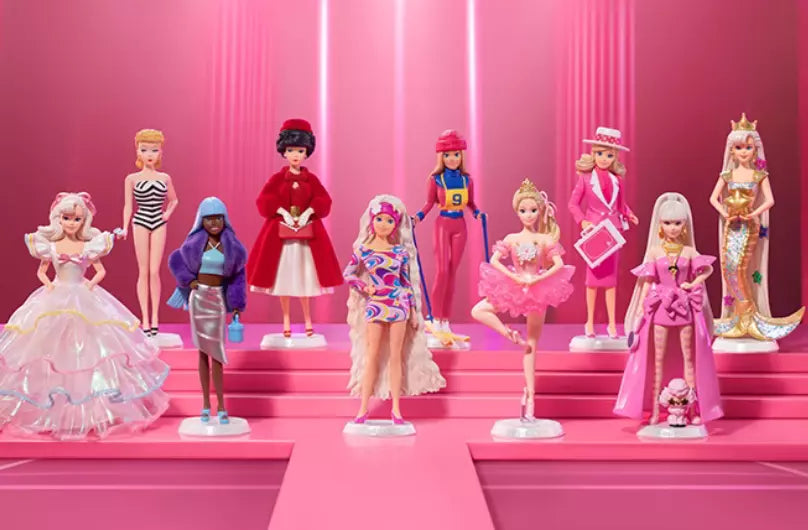 Authentic POP MART Barbie Style Icon Series Confirmed Blind Box Figure Toys Hot