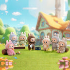 Authentic POP MART Labubu The Monsters Etciting Macaron Plush Confirmed Toys