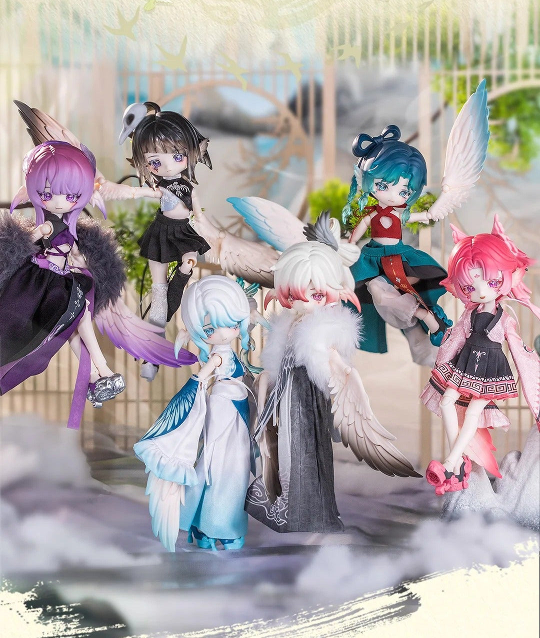 Penny's Box Luluya Cloud Feather Pavilion Action Figure BJD Blind Box