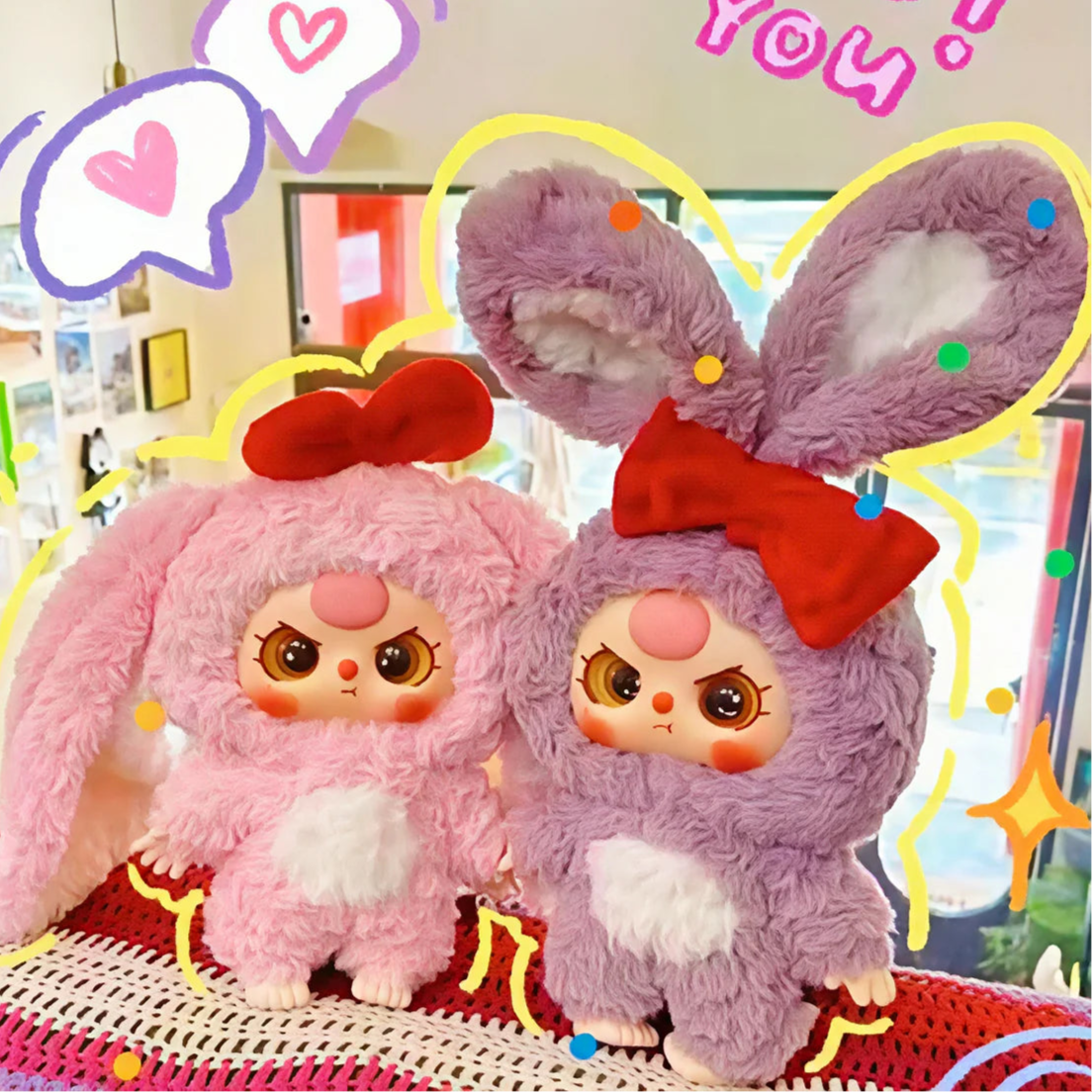 Baby Three 400% Big Plush Animal Series Blind Box