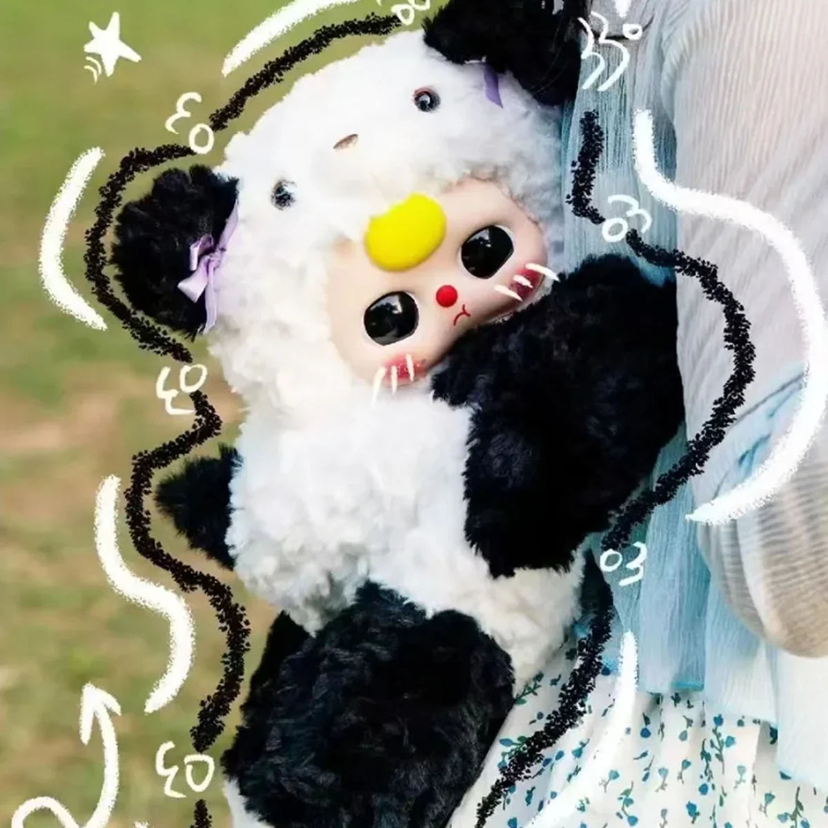 Baby Three 400% Hugging Baby Backpack Plush Series Blind Box