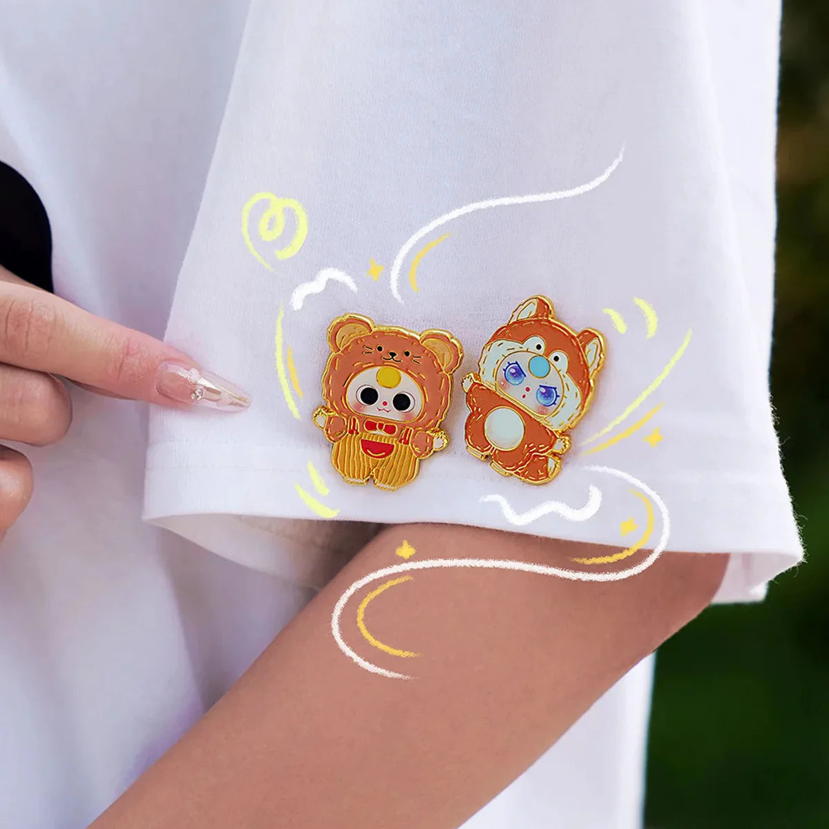 Baby Three Badge Of Metal Series Blind Bag