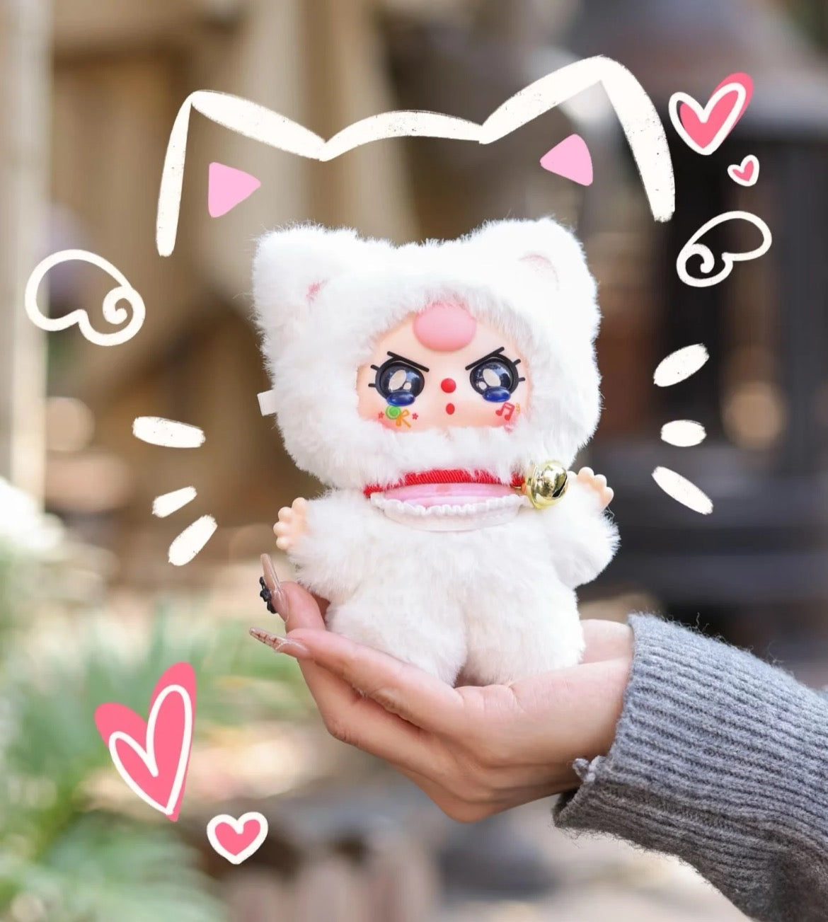 Baby Three Billionaire Cat Plush Series Blind Box