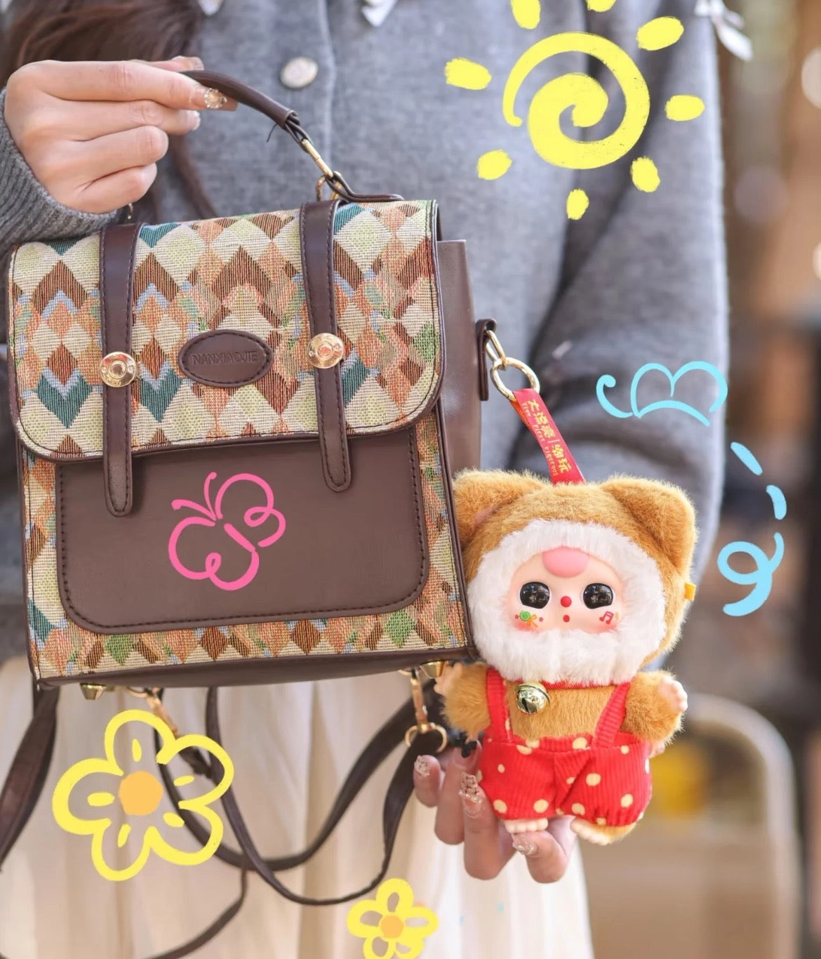 Baby Three Billionaire Cat Plush Series Blind Box