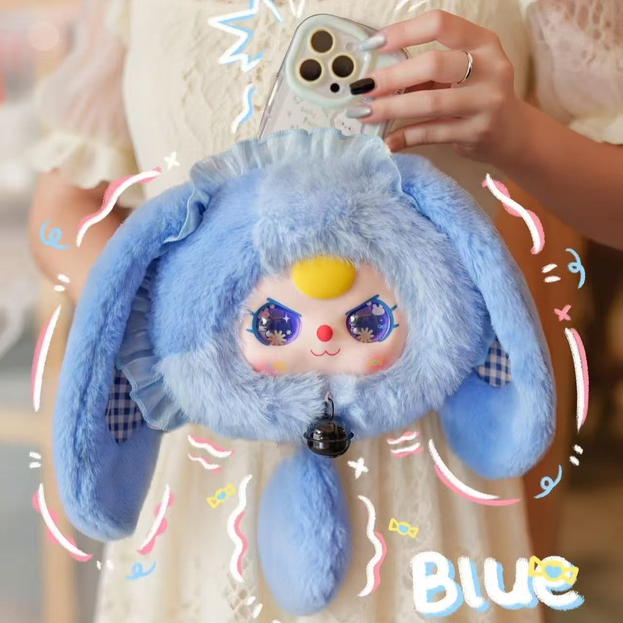 Baby Three LUCKY RABBIT Zipper Bag Blind box