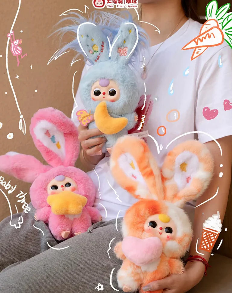 Baby Three Lily Rabbit Town V3 Plush toy doll