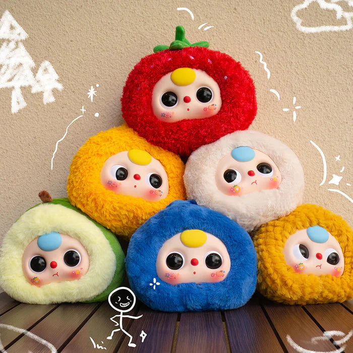 Baby Three V2 Fruit Zipper Bag Plush Series Blind Box
