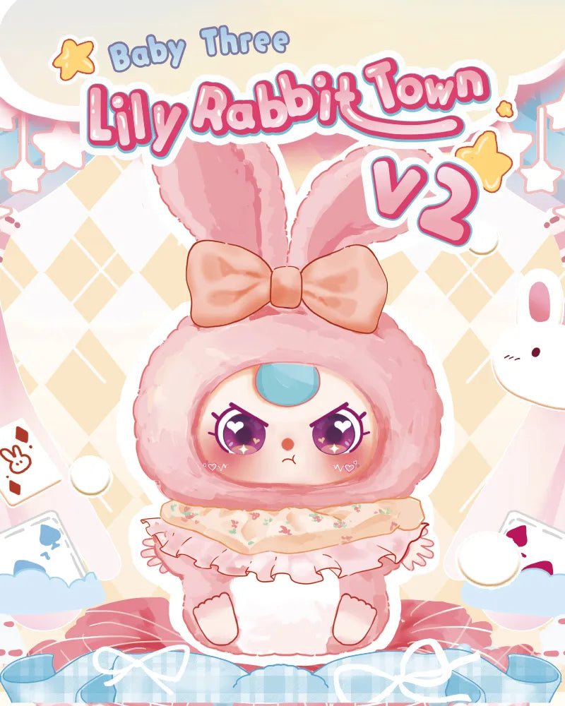 Baby Three V2 Lily Rabbit Town Plush Series Blind Box