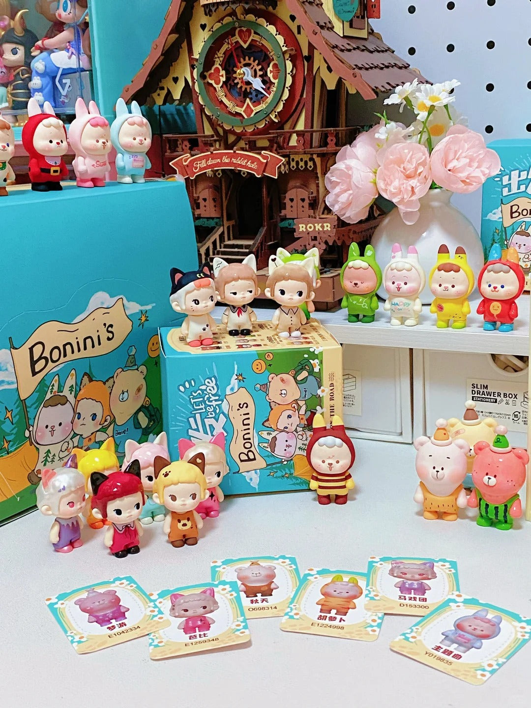 BUER Bonini Let's Be Free Mini Series Blind Box Beans