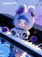 PENGPENG Brown Sugar Band Series Plush Blind Box - Punk Rock Collectible Stuffed Toys with Magnetic Accessories