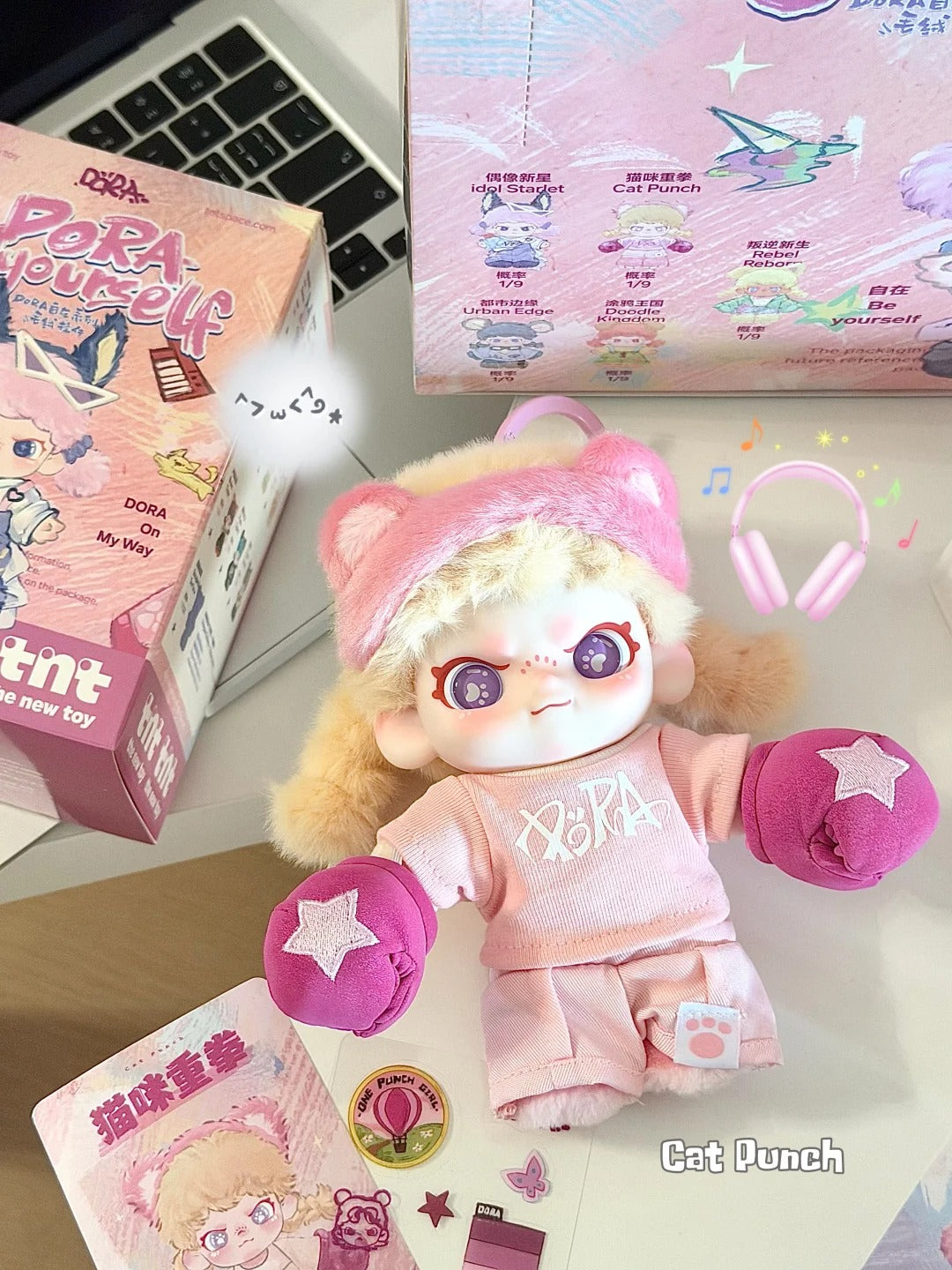 DORA BE YOURSELF Series Plush Pendant | Kawaii Bag Charm Collectibles