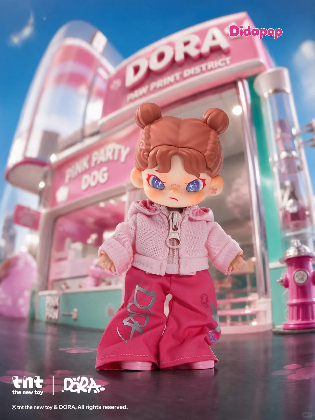 DORA Paw Print Block Series BJD Figure