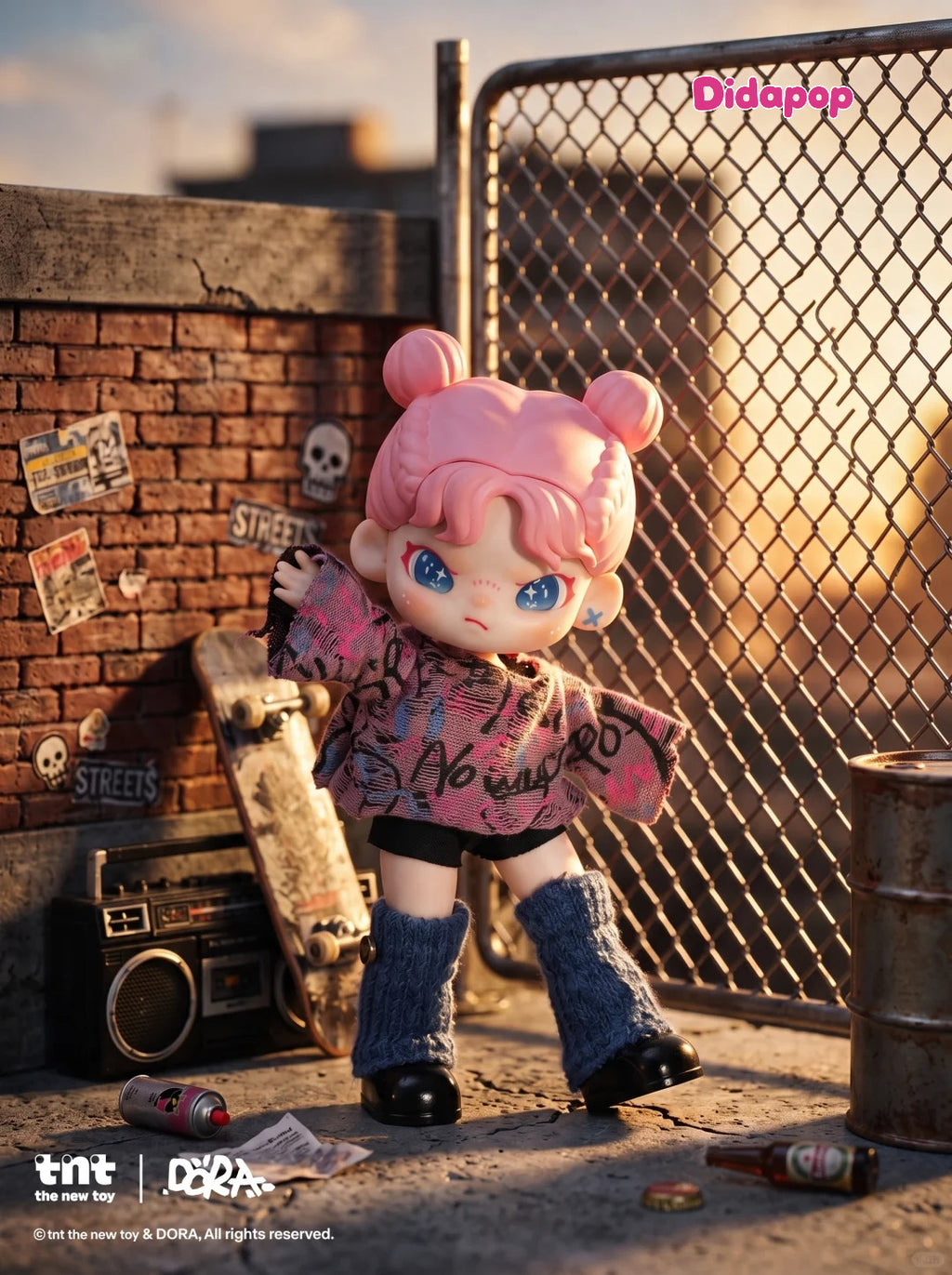 DORA Paw Print Block Series BJD Figure