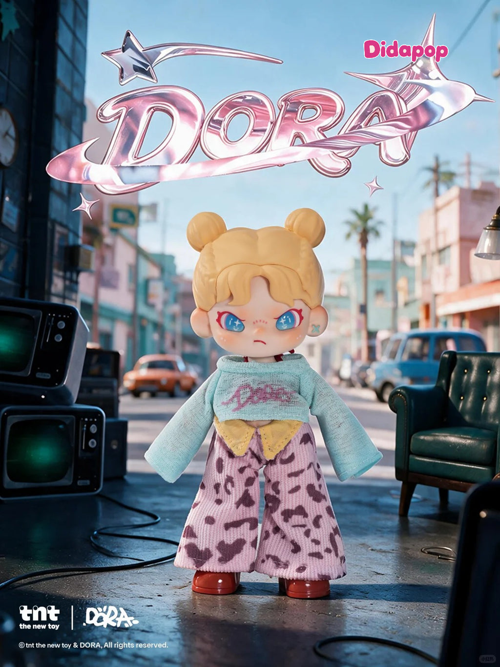 DORA Paw Print Block Series BJD Figure