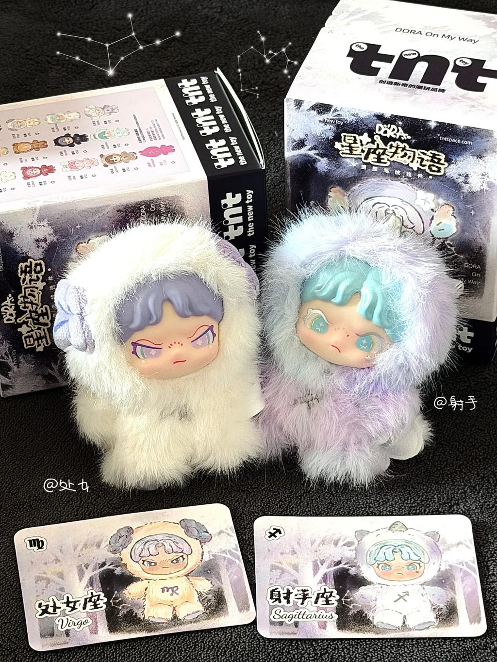 Monogatari Vinyl Collection DORA Constellation Monogatari Vinyl Plush Blind Box | DidaPop