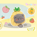 PEACH CAT Fluffball Pouch Plush Series Blind Box