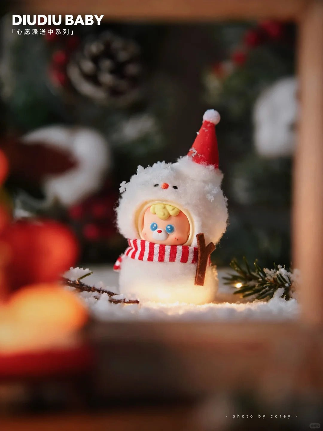 Diudiu Wish Delivery Series Figurines | Christmas Themed Kawaii Collectible Toys