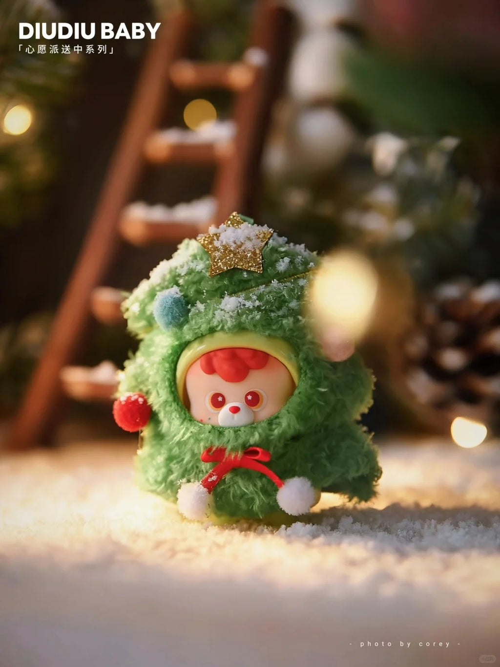 Diudiu Wish Delivery Series Figurines | Christmas Themed Kawaii Collectible Toys