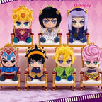 J0J0's Bizarre Adventure Golden Wind Series Chibi Sitting Plush Pendant Blind Box