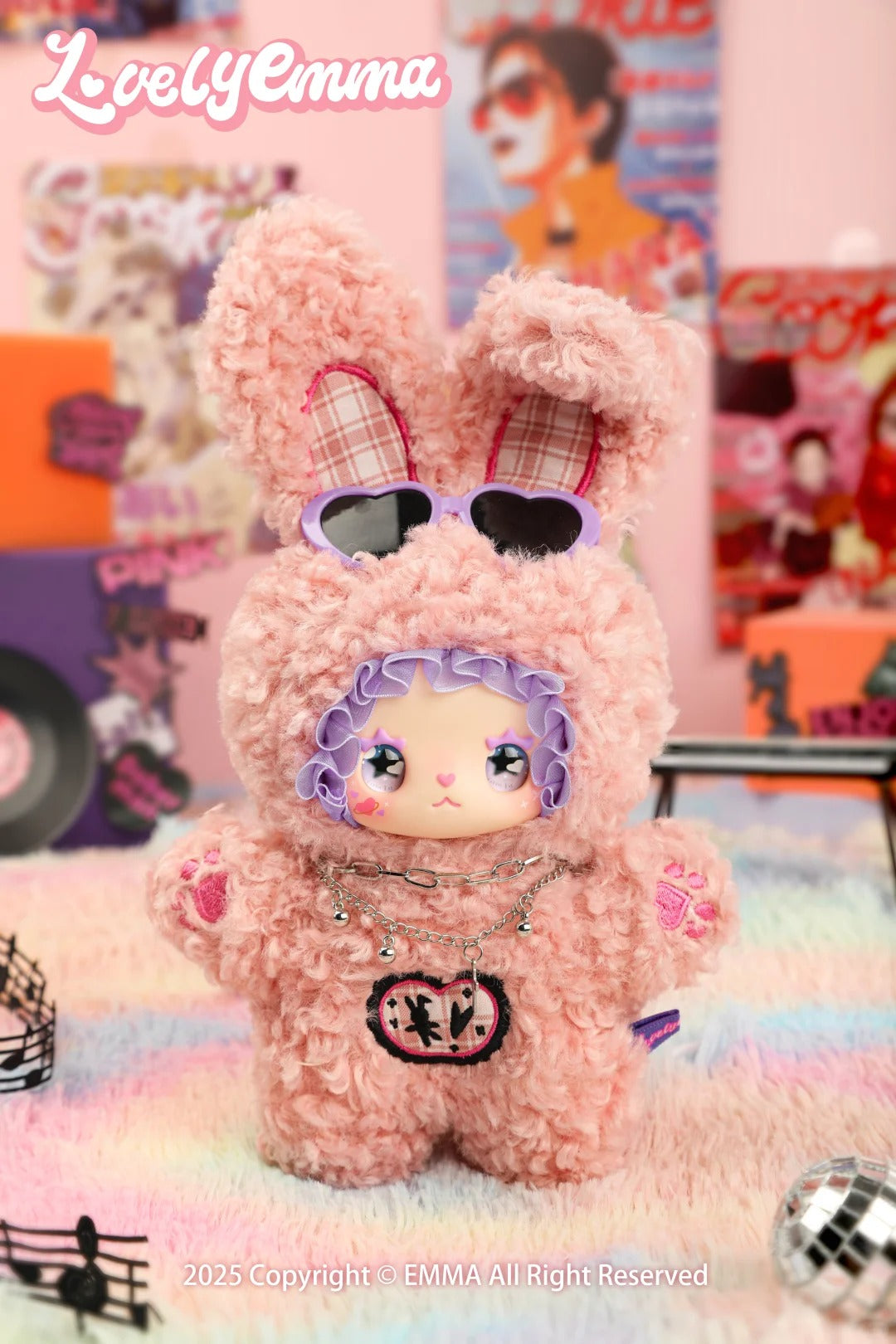 LOVELY EMMA Punk Era Series Plush Blind Box