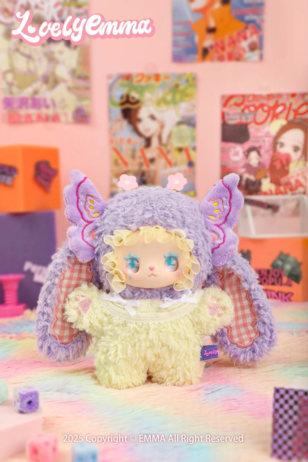 LOVELY EMMA Punk Era Series Plush Blind Box