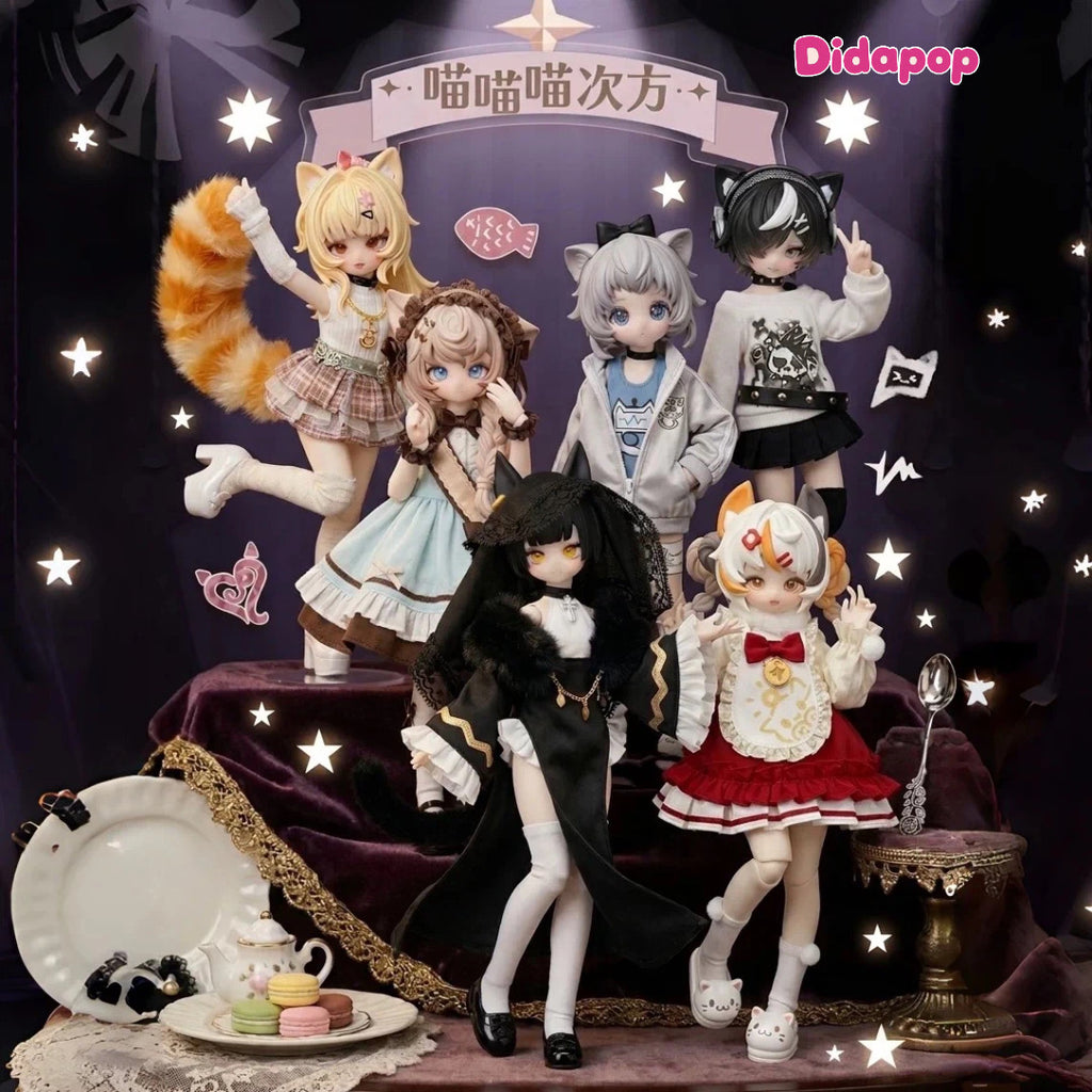 MEOW 3 Series 1/8 Action Figure BJD Blind Box