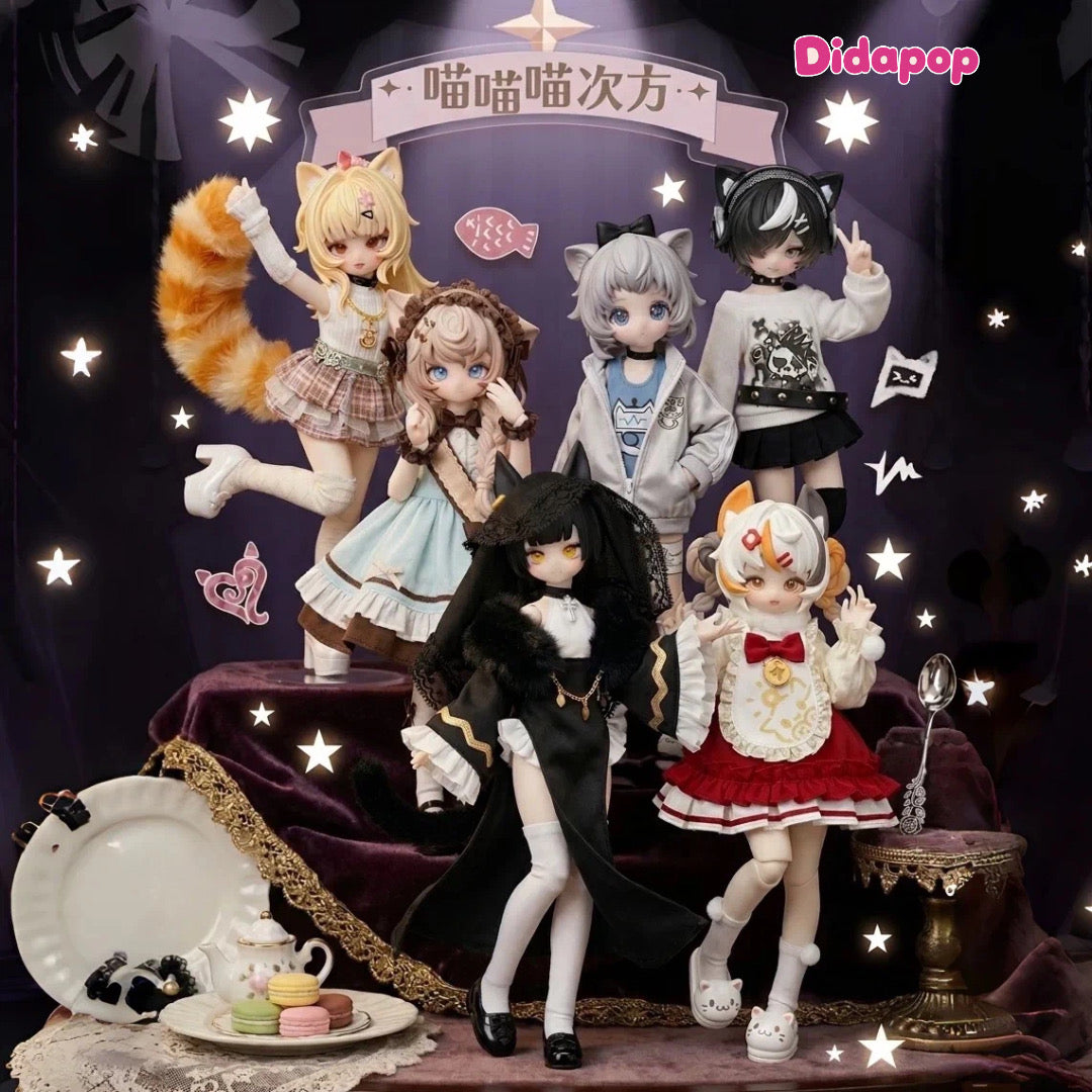 MEOW 3 Series 1/8 Action Figure BJD Blind Box