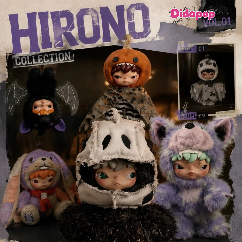 HIRONO After Dark Series Plush Doll Pendant Blind Box