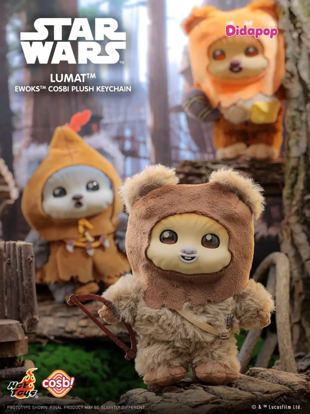 Hot Toys Star Wars Ewoks Cosbi Series 2 plush keychain – view 10