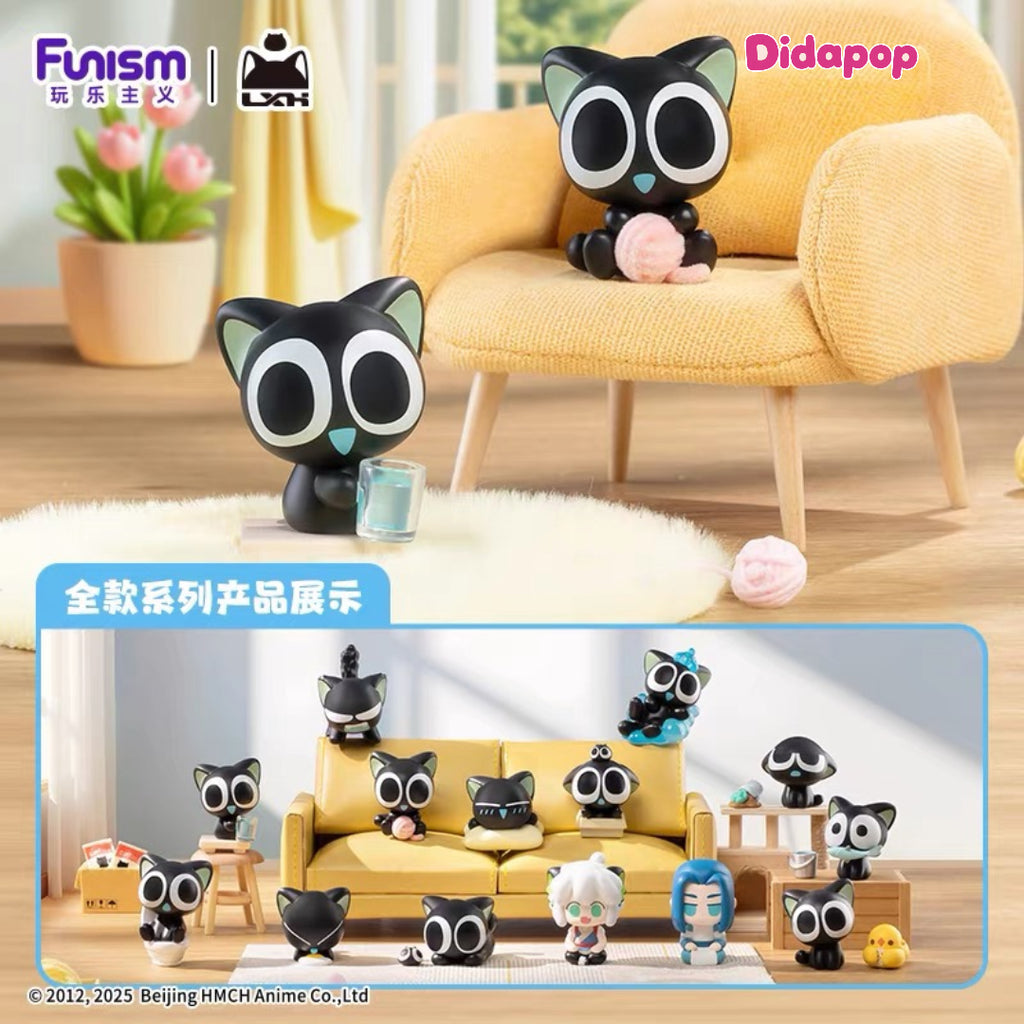 LUOXIAOHEI Daily Series bean figures with miniature furniture