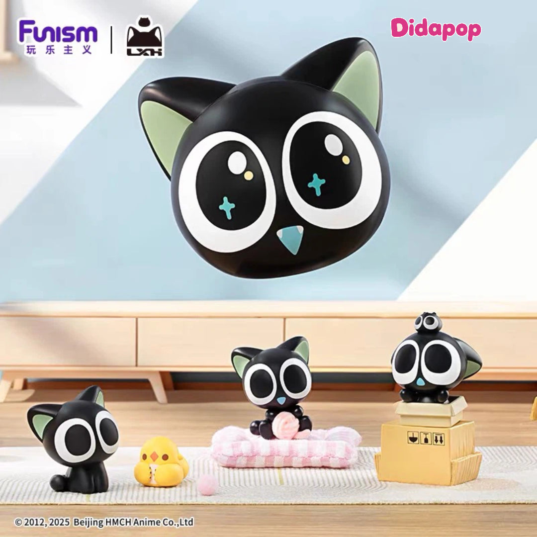 LUOXIAOHEI Daily Series black cat bean collectibles