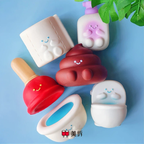 MEICHAI Bath Collection-Cute Beans Squishy Blind Box