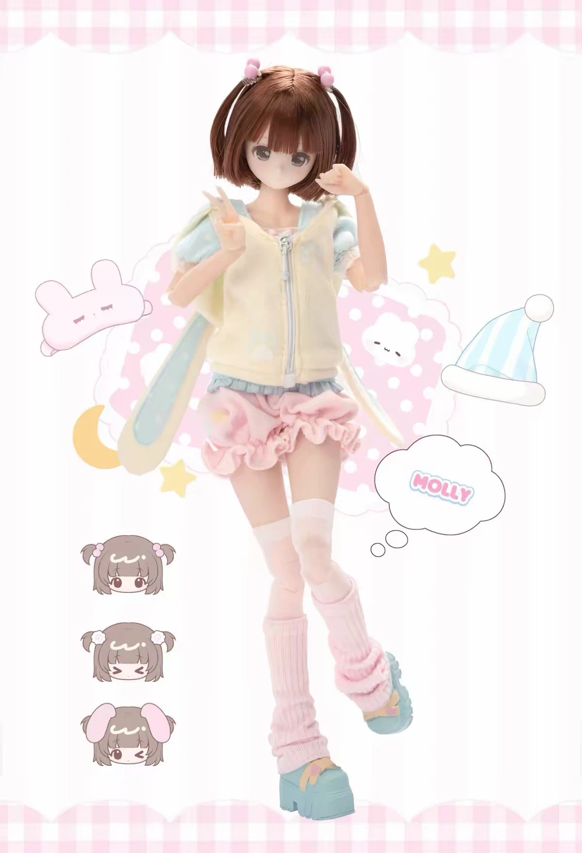 Mix Angel Series Articulated Collectible BJD Doll