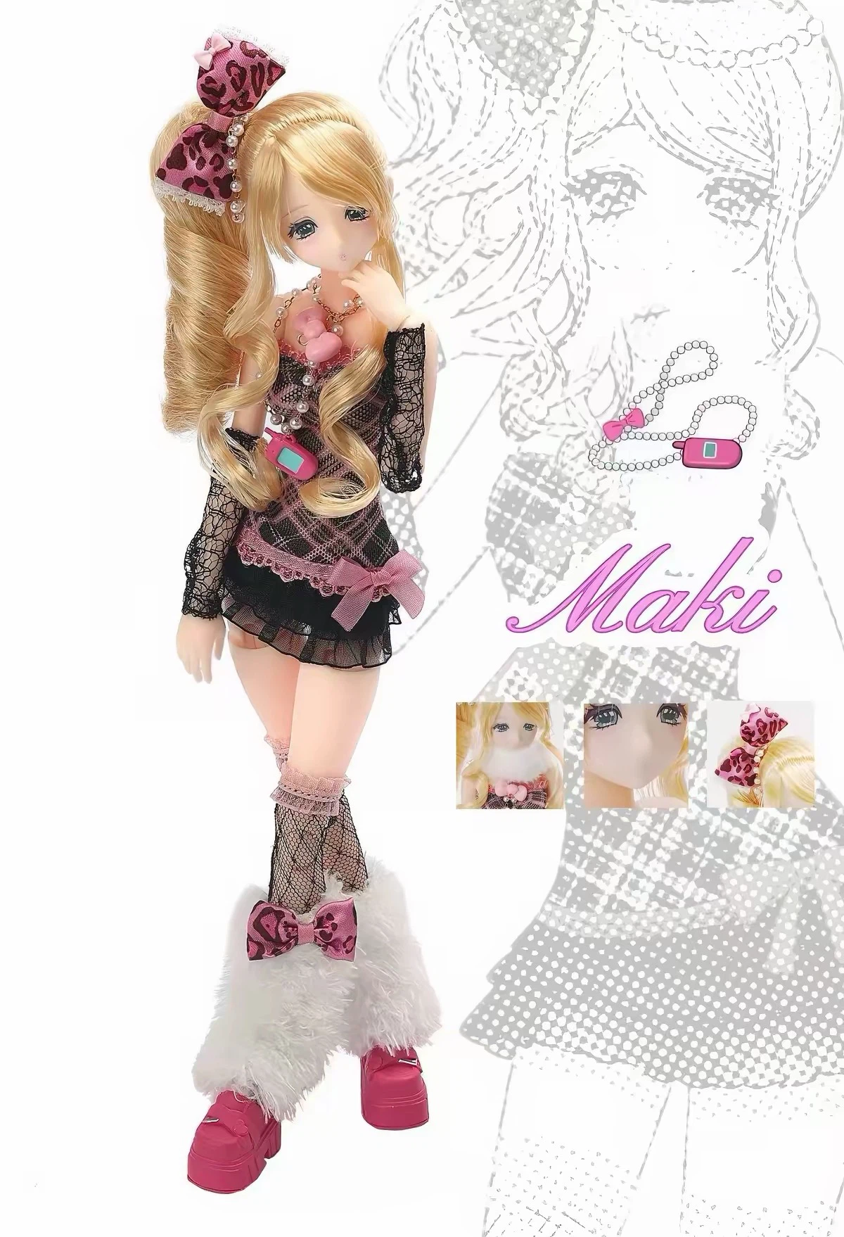 Mix Angel Series Articulated Collectible BJD Doll