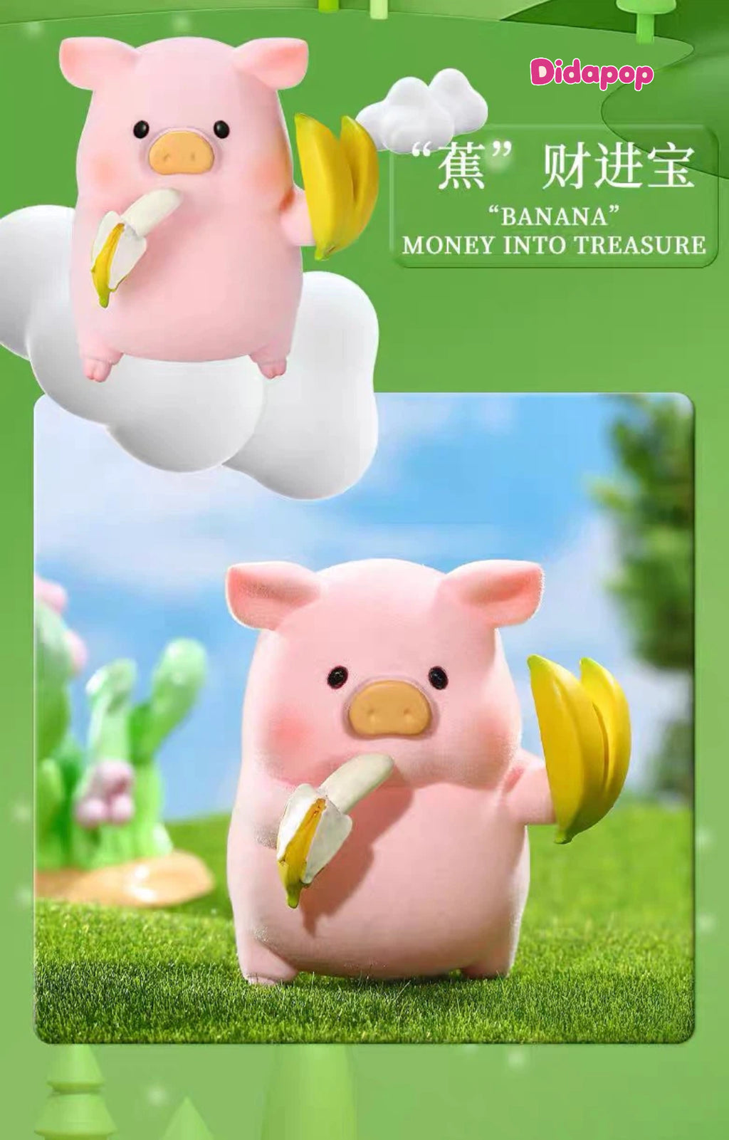 Cute Pig Fruit Series Blind Box