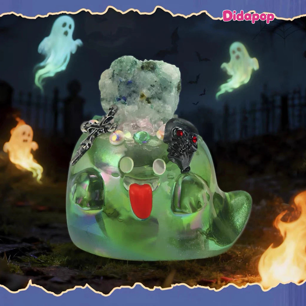 Rainbow Phantom Halloween Crystal Ghost Blind Box