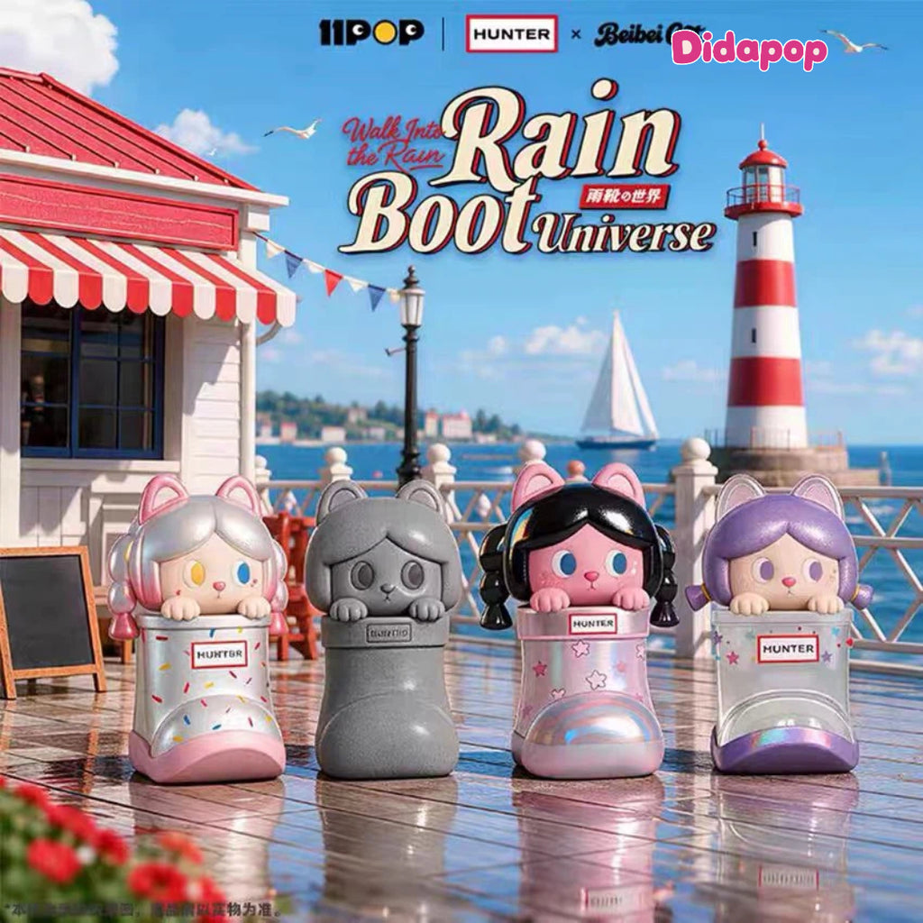 HUNTER x Beibei Cat Rain Boot Universe plush toy – view 6