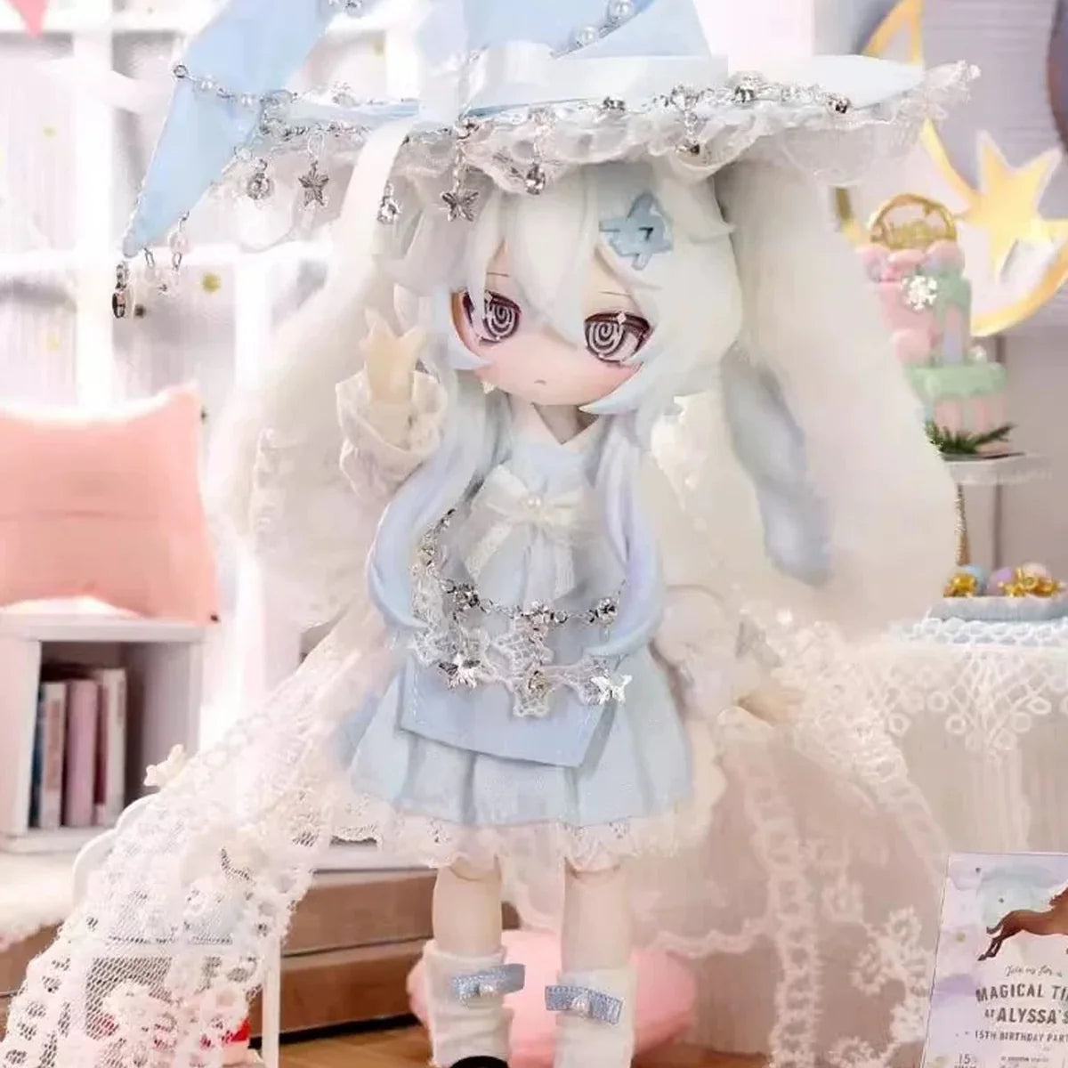 Inedible Doll Moon Jumping Time Bunny Series BJD Blind Box