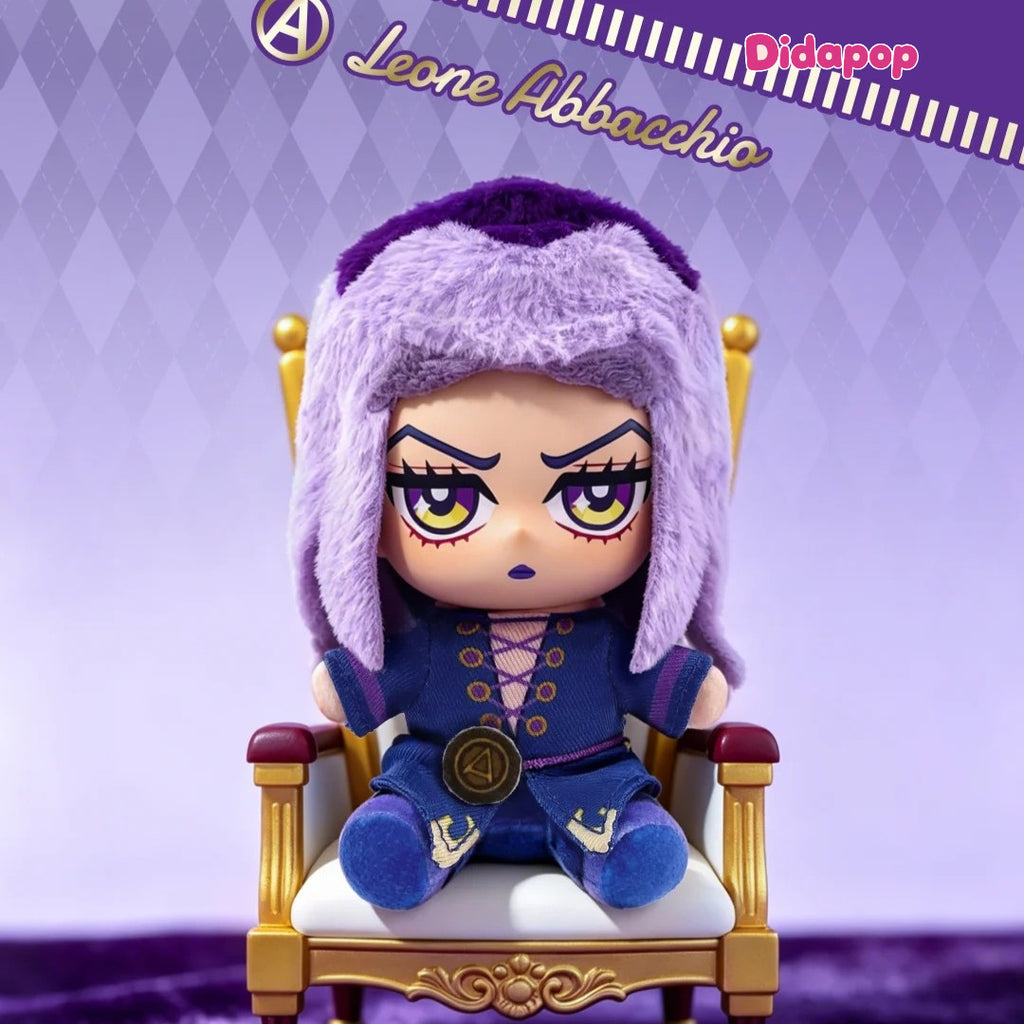 J0J0's Bizarre Adventure Golden Wind Series Chibi Sitting Plush Pendant Blind Box